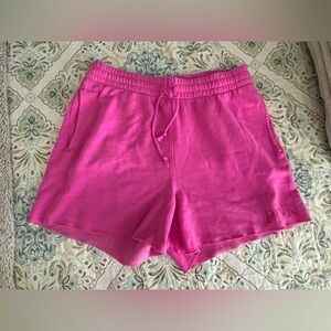 PINK Victoria's Secret Hot Pink Athletic Lounge Shorts
